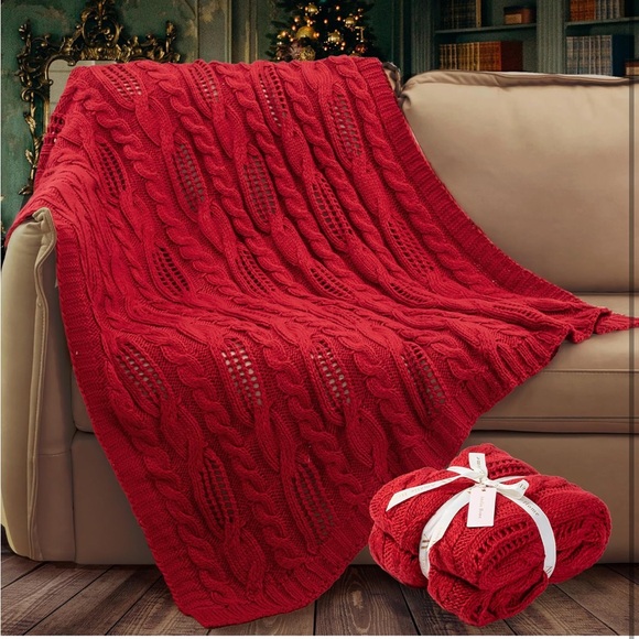 NEW Amelie Home Knit Throw Blanket - Picture 4 of 10